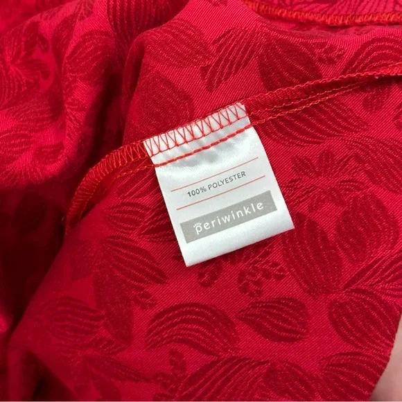 Periwinkle Girls Red Formal Dress 8y Holiday Xmas - Picture 4 of 8